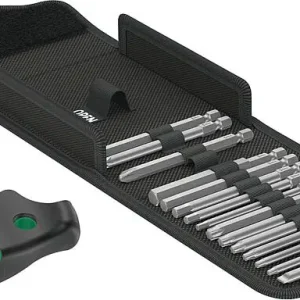 Abverkauf Quergriff-Schraubendreher-Set WERA Kraftform Kompakt 400 RA Set 1, 18-teilig