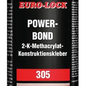 Powerbond 2K Kraftkleber EURO-LOCK LOS 305, 50g Doppelkartusche Letzte Chance