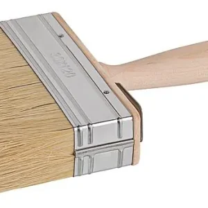 Pr.-Flächenstreicher eckig 67 x 120 mm, helle Chinaborste, 3-fach gek. 90 % Tops Ausverkauf