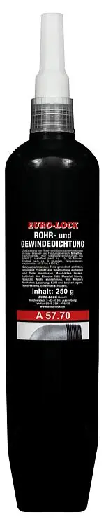 Rohr- und Gewindedichtung mittelfest EURO-LOCK A 57.70, 250g Dosierflasche Highlight
