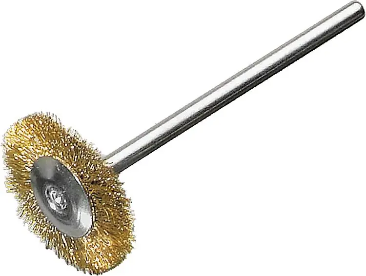 Schnäppchen Rundbürste Ø 22 mm mit 3,0 mm Schaft, Messing 0,1 mm