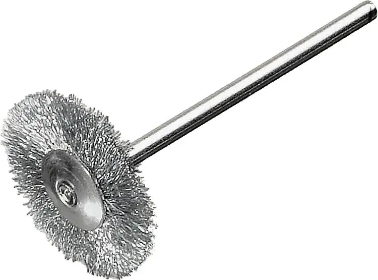 Top-Preis Rundbürste Ø 22 mm mit 3,0 mm Schaft, Stahldraht 0,1 mm