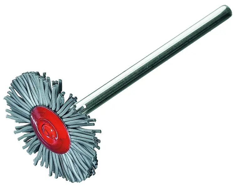 Rundbürste Schleifborsten Körnung 500mm Ø22mm mit 3mm Schaft Nur Heute