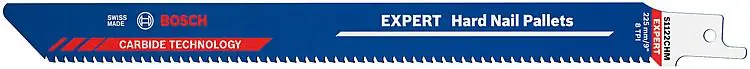 Finale Aktion Säbelsägeblatt BOSCH® EXPERT S1122CHM Länge 225 mm, für Holz und Metall VPE 10 Stück