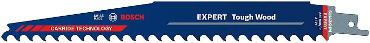 Heißes Angebot Säbelsägeblatt BOSCH® EXPERT S1142KHM Länge 225 mm, für Hartholz VPE 1 Stück