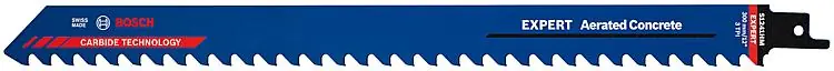 Top-Preis Säbelsägeblatt BOSCH® EXPERT S1241HM Länge 300 mm, für Porenbeton, Backsteine VPE 3 Stück