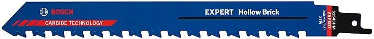 Sonderaktion Säbelsägeblatt BOSCH® EXPERT S1543HM Länge 240 mm, für Hohlkörper Bausteine VPE 10 Stück