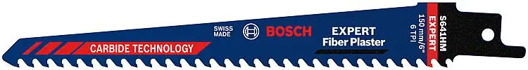 Rabatt Säbelsägeblatt BOSCH® EXPERT S641HM Länge 150 mm, für Gipskartonplatten und Faserzementplatten VPE 1 Stück