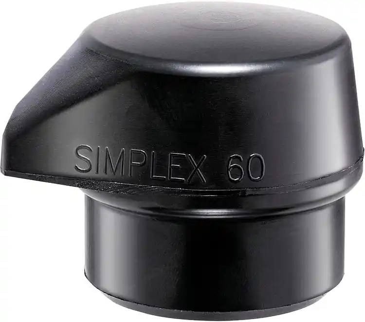 Schlageinsatz Halder mit Standfuß für SIMPLEX-Schonhammer, Gummikomposition, Ø 60 mm Expressversand