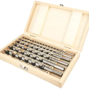 Online Kaufen Schlangenbohrer-Set HELLER 6-teilig Ø 6/8/10/12/14/16 mm, Länge 235 mm, mit Holzkoffer
