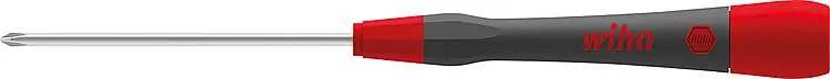 Schraubendreher Wiha® Elektroniker PicoFinish® Phillips PH1 x 80/180 mm Rabatt