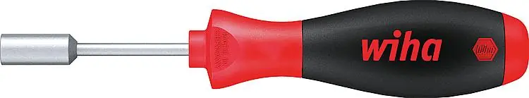 Neu Schraubendreher Wiha® SoftFinish® Außensechskant SW 8, mit Rundklinge