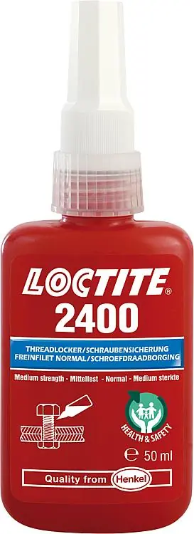 Schraubensicherung mittelfest LOCTITE 2400, 50ml Dosierflasche Meistverkauft