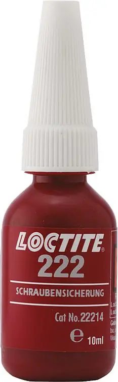 Schraubensicherung niedrigfest (NSF) LOCTITE 222, 50ml Dosierflasche Letzte Chance