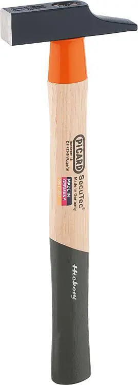 Schreinerhammer PICARD 190g, Französische Form, mit Hickory-Holzstiel Sofort Bestellen