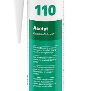 Silikon Acetat 110 silbergrau Nr. 17 RAMSAUER 310ml Kartusche Preis Gesenkt