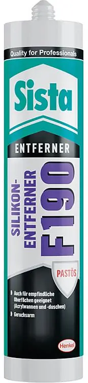 Mega-Angebot Silikonentferner SISTA F190 transparent 300ml Kartusche