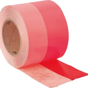 Sockelklebeband, selbstklebend, einseitig vliesfrei, rot (LxB) 10m x 10cm Nur Heute