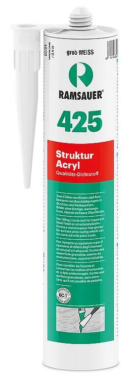 Struktur Acryl fein RAMSAUER 425, 310ml Kartusche Jetzt Bestellen