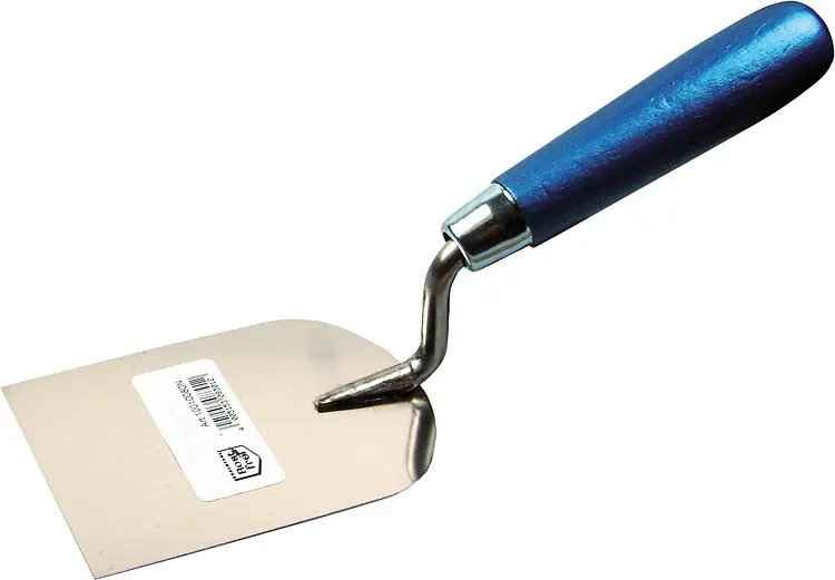 Stukkateurspachtel HAROMAC 100mm rostfrei blaues Heft Jetzt Kaufen