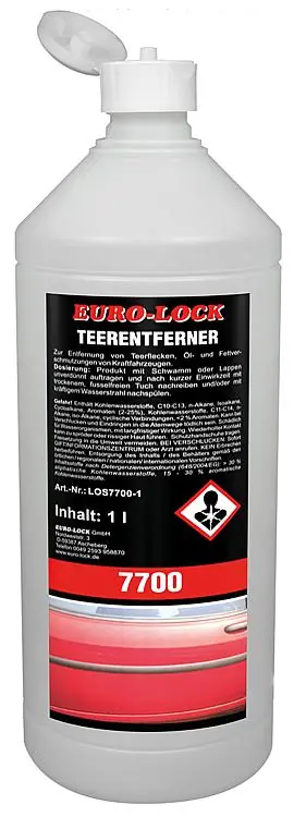 Solange Der Vorrat Reicht Teerentferner EURO-LOCK LOS 7700 1l Flasche