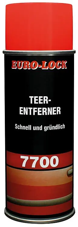 Teerentferner EURO-LOCK LOS 7700, 400ml Sprühflasche Markenprodukt