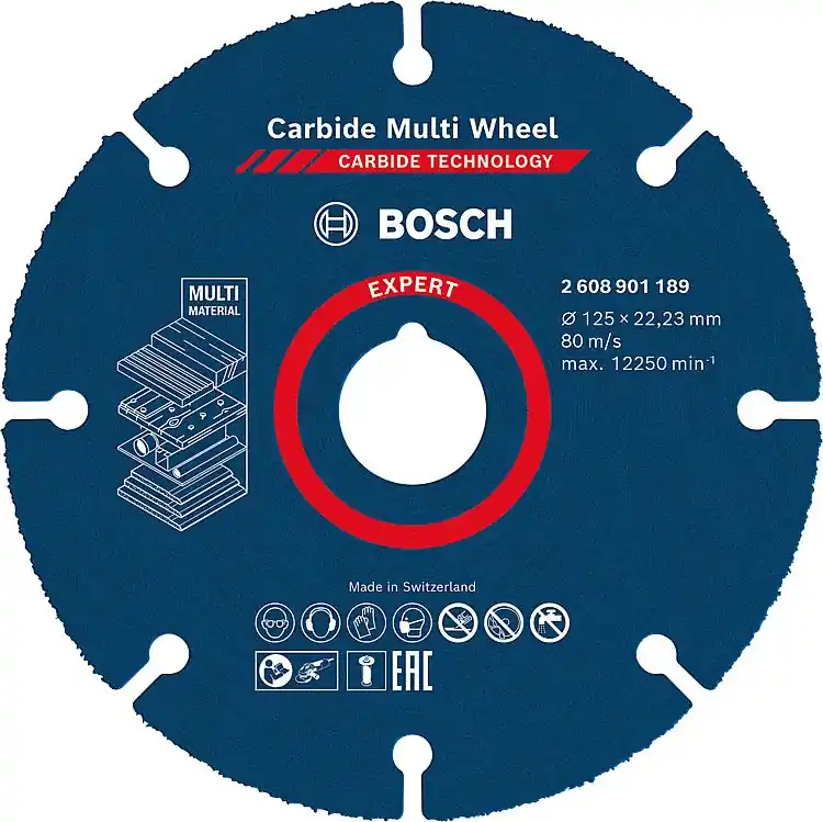 Garantierte Lieferung Trennscheibe BOSCH Expert Carbide Multiwheel Ø 125x22,23mm