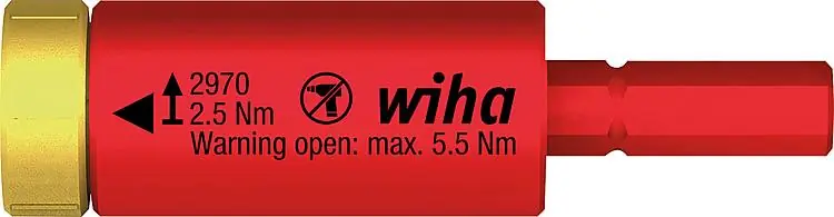 Letzte Chance VDE-Drehmoment easyTorque Adapter für slimBits und slimVario®, max. 2,5 Nm