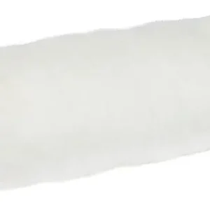 Vestan-Walze 8mm/18cm Polyester, weiss Echt