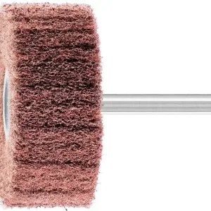 Echt Vliesschleifstift Pferd PNL, Ø 60x25 mm, Schaft-Ø 6 mm, Körnung A 280