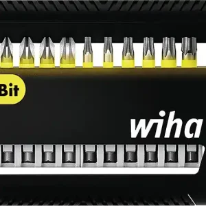 Knallerangebot Y-Bit Wiha® Phillips, Pozidriv, Torx®, 50 mm, 14-teilig, 1/4"