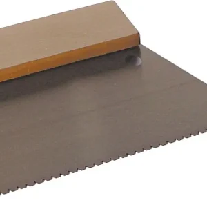 Geprüft Zahnspachtel fein B2 180mm Holzrücken