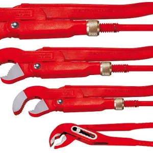 Zangenset Eckrohrzange DN25(1")+DN40(1.1/2")+DN50(2"), Wasserpumpenzange 10" Preisknaller
